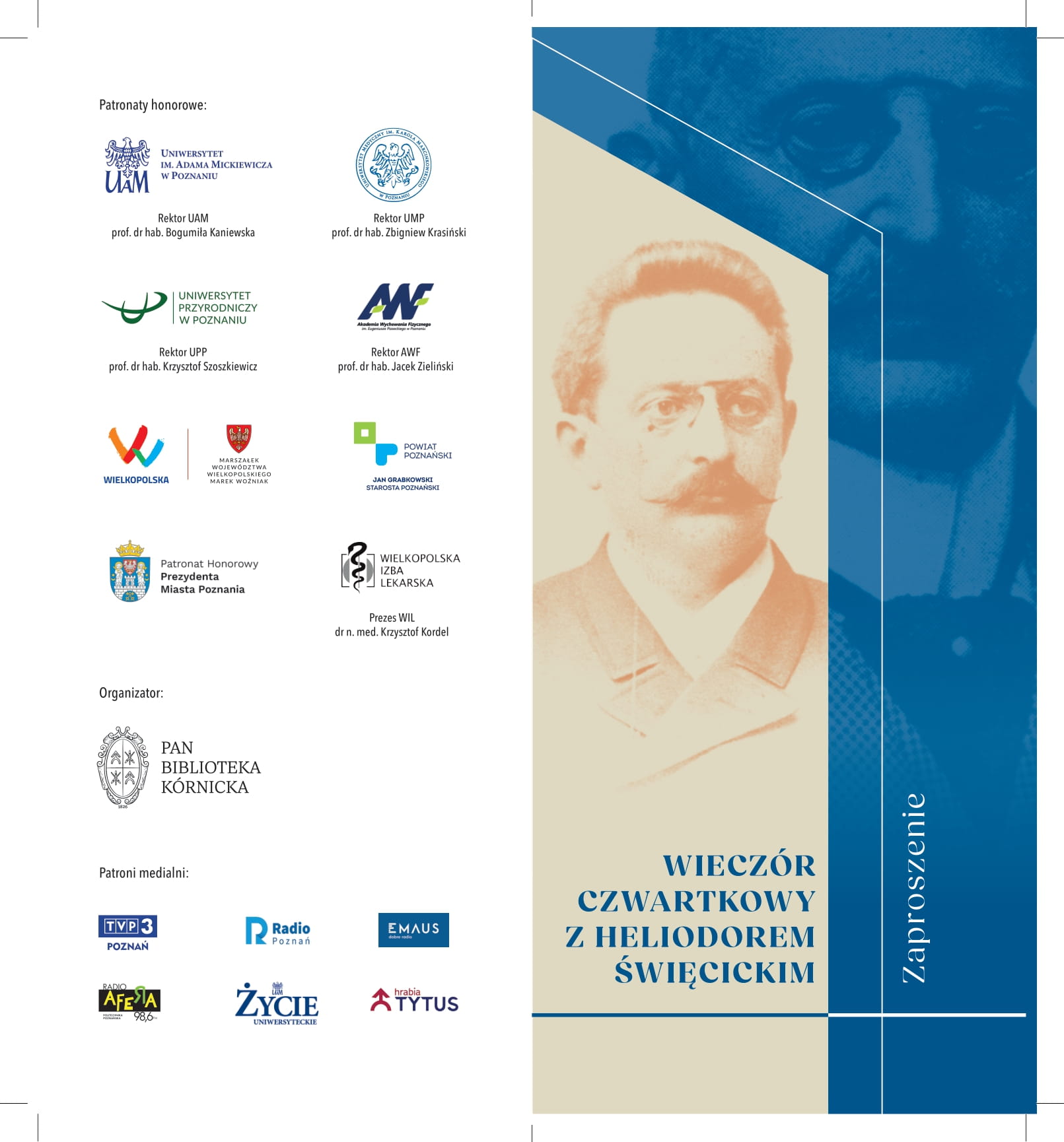 Zaproszenie Czwartek Literacki 1