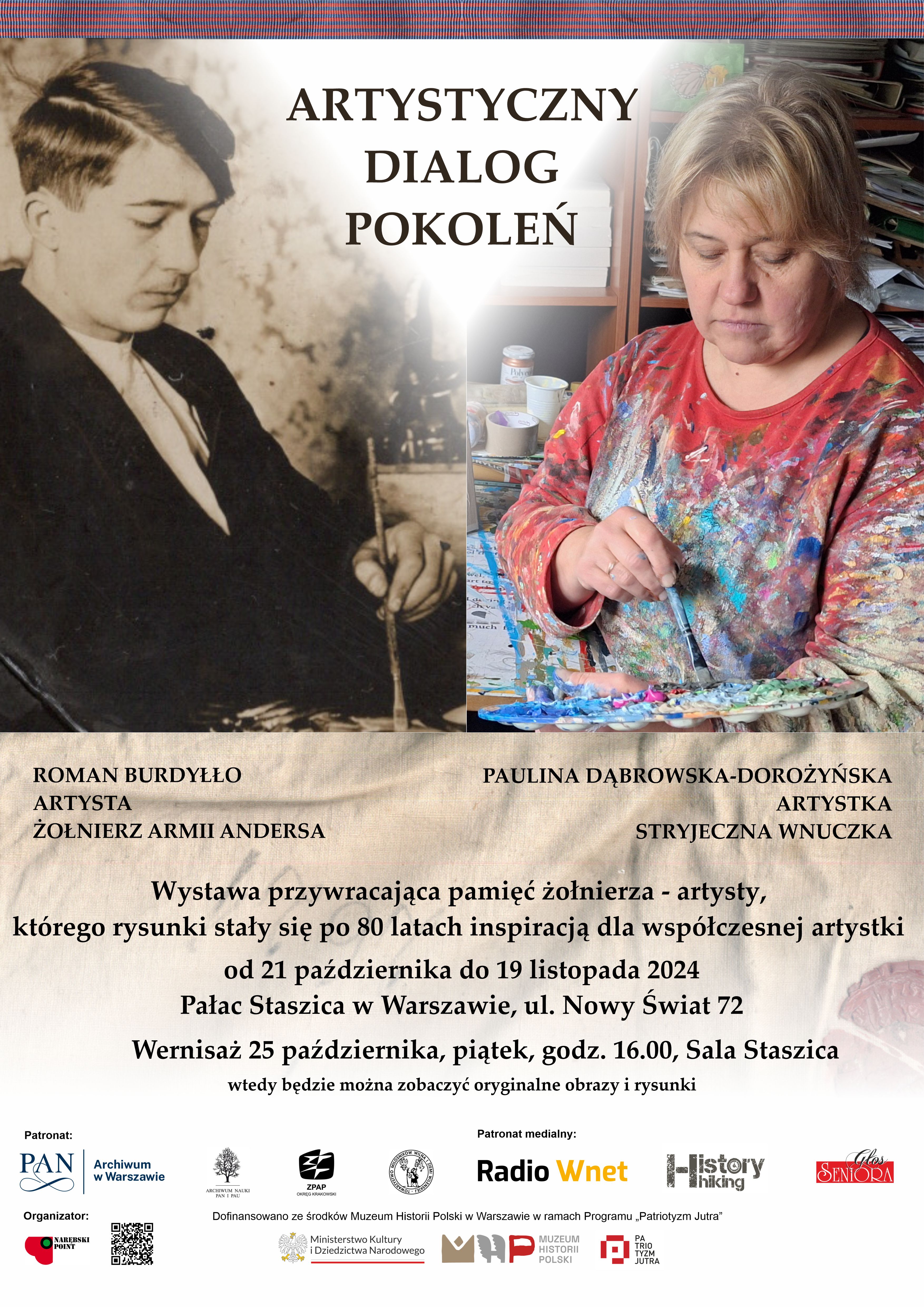 plakat wystawa warszawa